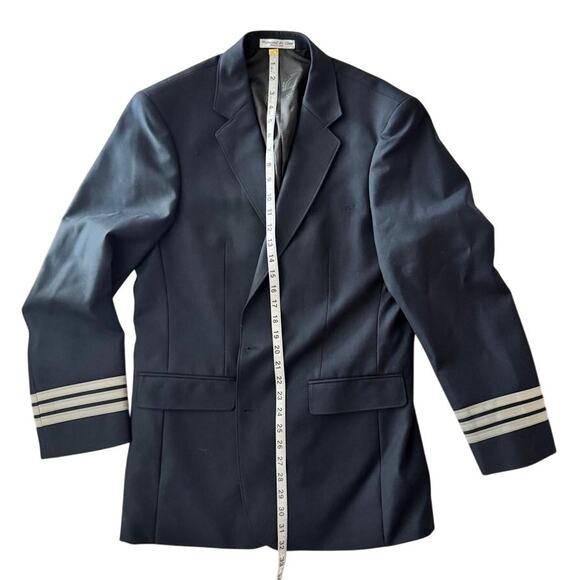 Murphy & Hartelius Pilot Uniform Jacket 40R Navy Wool Blend - Picture 6 of 11